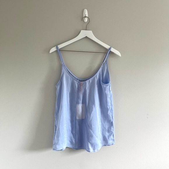 Bershka Silky Light Purple Tank Top Size M - Picture 3 of 4